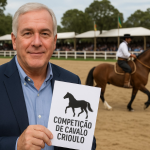 Aldo Vendramin relembra a trajetória do Freio de Ouro como marco do Cavalo Crioulo no Brasil.