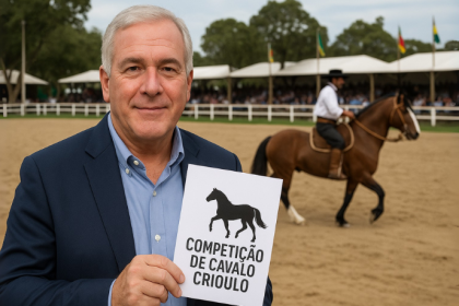 Aldo Vendramin relembra a trajetória do Freio de Ouro como marco do Cavalo Crioulo no Brasil.